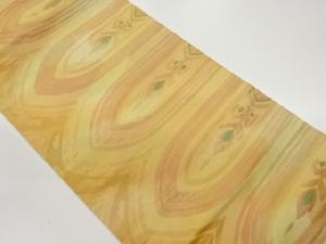 抽象模様織出し名古屋帯